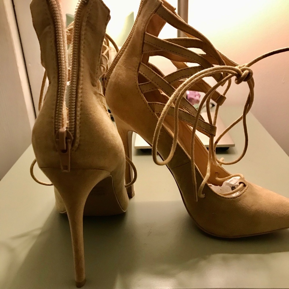 Strappy stilettos